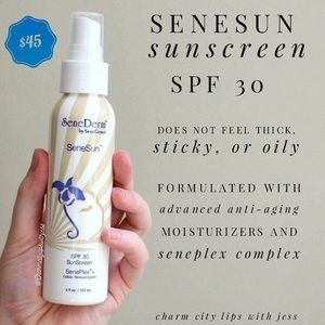 Senegence senesun sunscreen spf 30 brand new